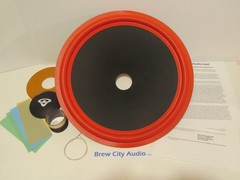 15″ 4 Ohm Recone Kit for Cerwin Vega MX400 MX-400 MXW15 woofer