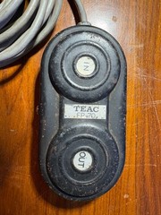 TEAC FP-70 Wired Remote Control Unit For Reel To Reel A3440, 80-8, 40-4 Recorder