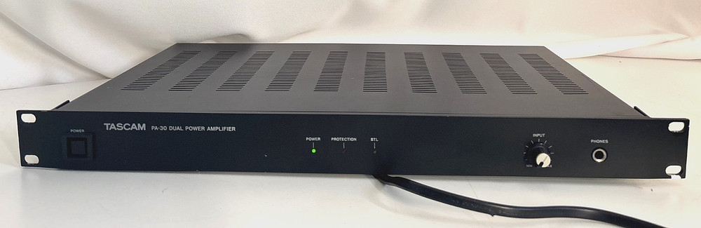 Tascam PA-30 Rack Amplifier Slightly Used Fully Tested