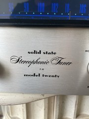 marantz model 20 tuner 1960’s Made In USA #2