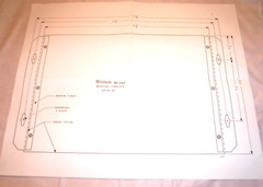 NEW OLD STOCK! ORIGINAL McIntosh MC 240 Mounting Template