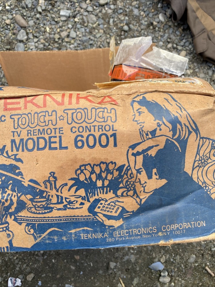 VTG Teknika Remote Control Tuner Model 6001 w/Remote NOS 70s In Original Box OG