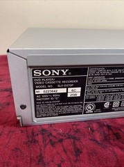 Sony SLV-D370P DVD/VCR Combo Video Cassette Recorder With Remote