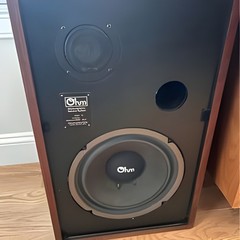Vintage Ohm Acoustics D2 Speakers – Walnut Veneer – Work great – $195