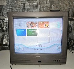 1992 RCA XL100 20” CRT TV Wood Grain W/ Rare Remote Control Retro Gaming