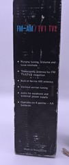 Vintage Stewart ST-527A AM FM TV1 TV2 Weather Band Radio w/ Box & Earphone Works