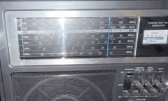 GE 7-2990A Superadio AM FM SW Radio Receiver Recorder Digital Counter WORKS