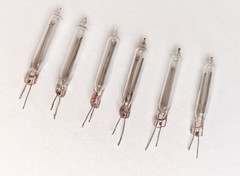 2 pcs rare vintage IN-3b-1 nixie neon tube vacuum clock lamp long bulb indicator
