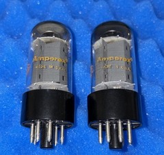 TWO Amperex 7591A Tubes / Amplitrex Tested STRONG 💪 +100% / Within 2% Gm Match