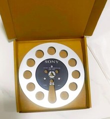 1 Pair 7” SONY Tape Reel Silver Aluminum for Reel to Reel Empty Take up Reel