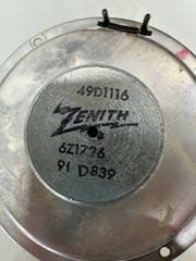Vintage Zenith 6” Speaker Coaxial full range 8 ohm
