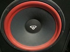Cerwin Vega VS-120 12″ House Speakers WIth Rare Black Case Please read.