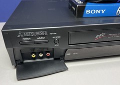 Mitsubishi HS-U446 Hi-Fi VHS VCR Player Recorder – Tested Works Great No Remote