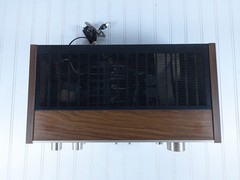 Pioneer Stereo Amplifier SA-6700 Vintage Silver Face With VU Meters Tested Works