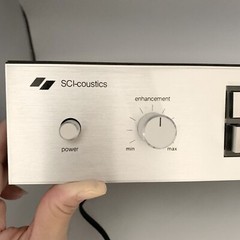 Vintage SCI-coustics IMX Dimensional Stereo Enhancer Model 100, W/ Manual – RARE