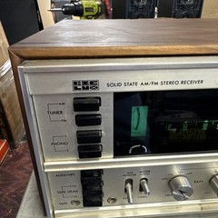 1970s Luxman BIC LUX 71/2R Receiver monster Stereo Audiophile w/ Wood Cabinet