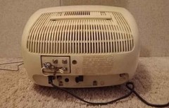 Vintage Philco Television – Rare Red Paisley Design – Fully Functional