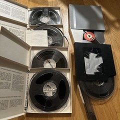 10 Assorted Reel to Reel 7″ Tapes Blanks Used pre-recorded Scotch Ampex (Group A