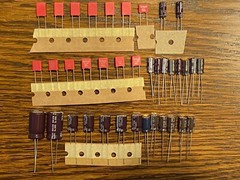 Technics SL-1710 Mk II Mk2 Speed Repair Kit Capacitors Turntable Recap Set