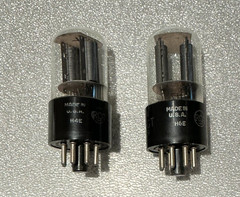Pair of RCA 6SL7GT/VT229 Preamp tubes