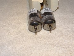 2 x 5814A (12AU7) RCA Tubes*Super Strong Matched*Black-O*MEATBALL*NOS_NIB* #R2