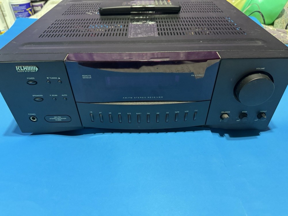 KLH Am/Fm Stereo Receiver R 3000M, 150 Watts Remote Included