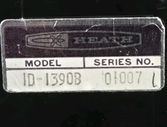 VINTAGE HEATHKIT WOODGRAIN INDOOR/OUTDOOR DIGITAL TEMPERATURE DISPLAY MODEL…