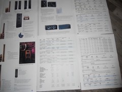 1998 McIntosh Home Audio Brochure, 14 pg, Specs,Info MC1000,MC500,MC300,MC275