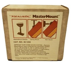 REALISTIC Master Mount Speaker Ceiling / Wall Mount Bracket 40-1250
