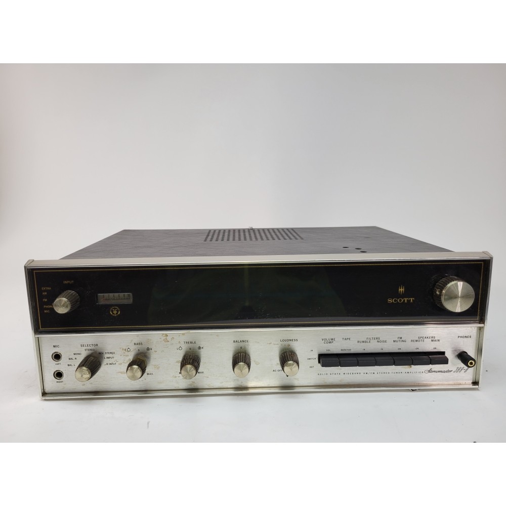 Vintage Scott Stereomaster 388-B Stereo Receiver – Tested, SEE NOTES
