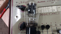 Matched Pair 2A3 Power Vacuum Tube Tested Strong
