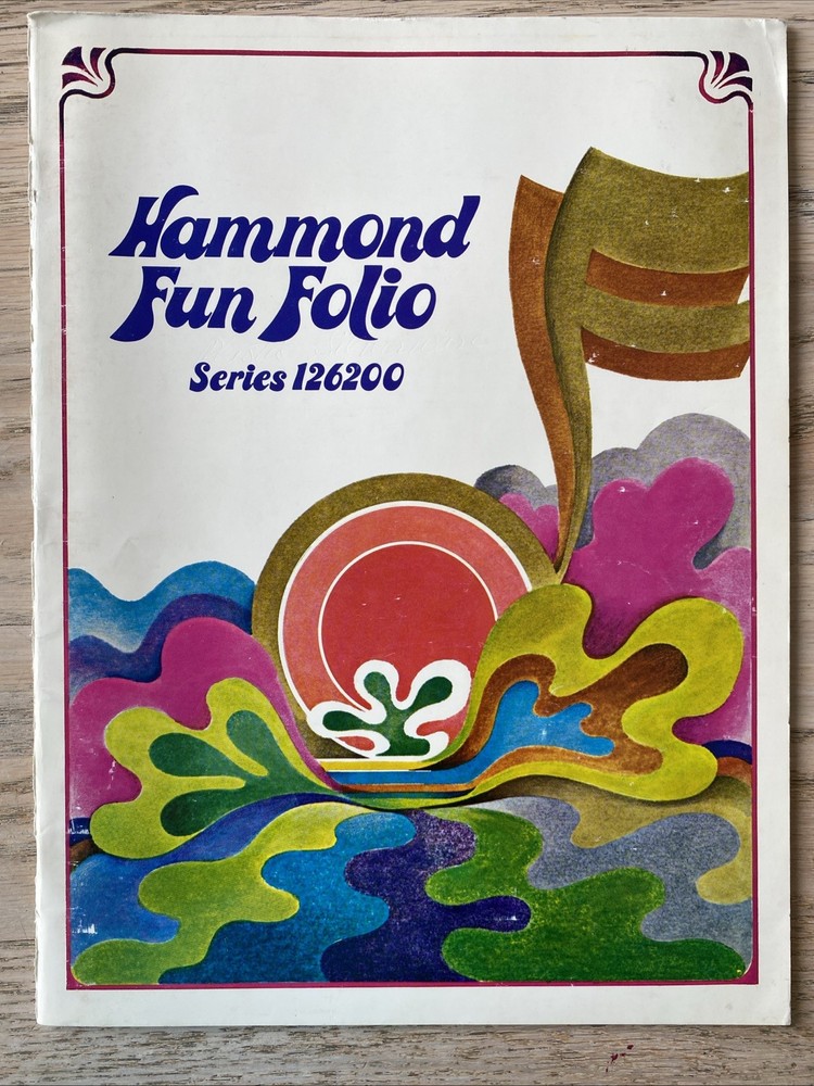 Hammond Organ Fun Folio Series 126200 Owner’s Manual Users Instructions