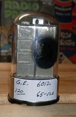 G.E. 6012 THYRATRON TUBE FOR RECTIFIER,RELAY CONTROL TESTED GOOD
