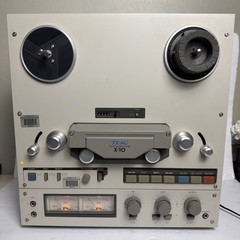 Vintage Teac X-10 Reel to Reel powers on. Owned by don king productions