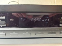 Sherwood RX-4109 AM/FM Stereo Receiver Tested No Volume Knob