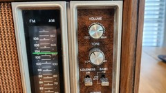 Vintage SONY TFM 9450W 11 Transistors 2 Band Radio Powers On – READ DESCRIPTION