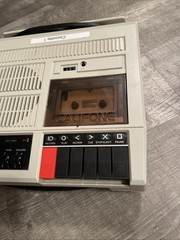 VINTAGE CALIFONE AUDIO CASSETTE RECORDER Model # 5265AV Used in Good Condition
