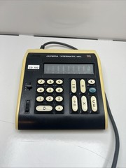 Vintage 1970s Olympia Werke Calculator CD 100 Tested Read Description
