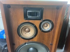Pioneer CS-77A Speakers Vintage 4-Way Floor Standing Walnut (NICE)
