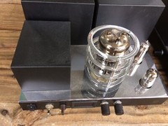6С33с tube power amplifier, single ended  mono amplifiers