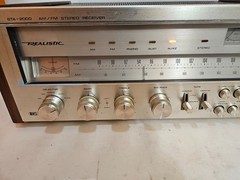 Realistic STA‑2000 AM/FM Stereo Monster Receiver – 75WPC – Tested Works Vintage