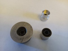 Vintage Receiver Amplifier knobs brand unkown