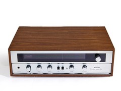 SANSUI 210 WORKS! 1970’s AM/FM Receiver SILVER FACE Japan Excellent Condition