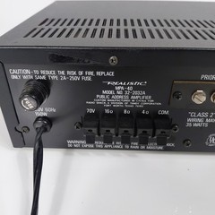 Realistic MPA-40 35W PA Amplifier Vintage Radio Shack Mixer Amp AUX Mic EQ…