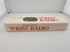 Vintage 1976 Young World Wrist Radio AM FM Model 91-225 w/ Box – Untested – Rare