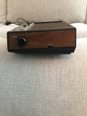 Vintage GE 7-4956B AM/FM Radio Cassette Player/Recorder Wood grain: Working