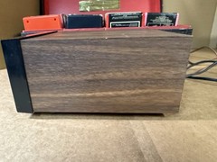Vintage 1970s Audiovox Stereo 8 Track player Model C 844 bundle. Tested & Plays
