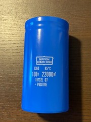 1 New 22000 uf 100v Chemi-Con Capacitor Pioneer SX-1250 Main Filter EXACT FIT