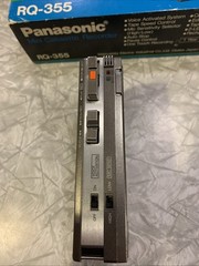 PANASONIC Cassette Recorder Voice Activated RQ-355A