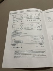 Teac A-X3030/A-X1030 Original Owners Manual.